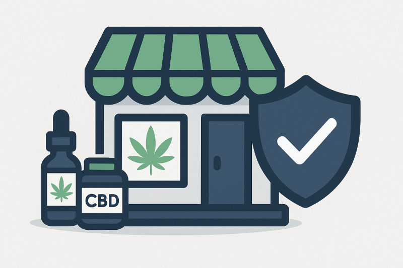 Protégez votre magasin CBD avec une assurance professionnelle adaptée.
